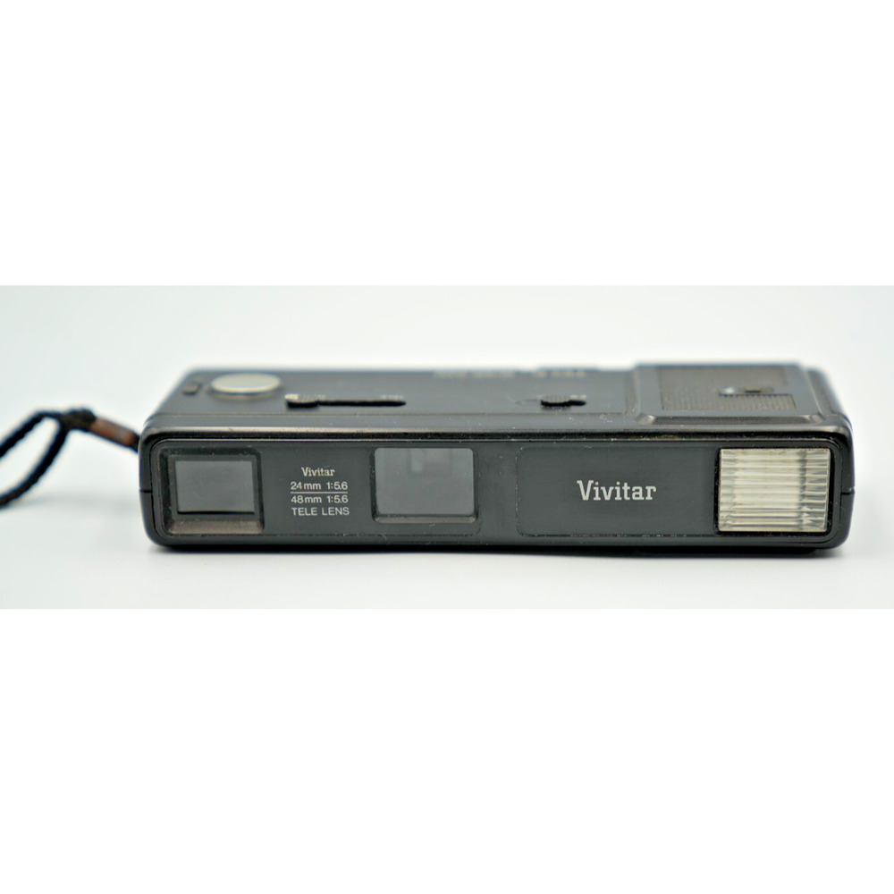 vivitar‎ TELE 835AW 35mm Compact Film Camera – Dual Lens 24/48mm Tested